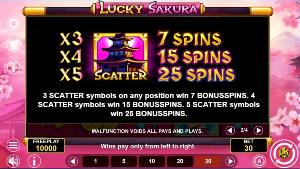 Lucky Sakura — screenshot 2
