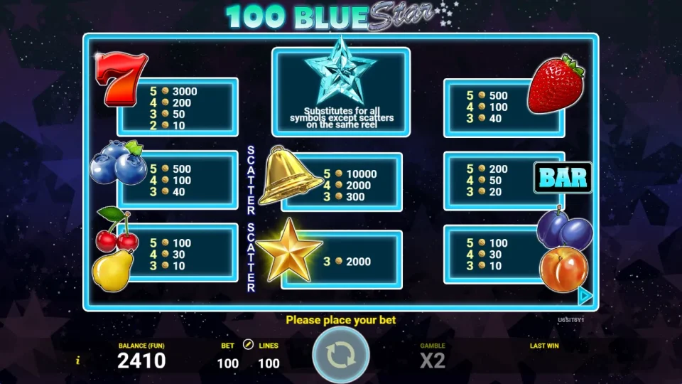 100 Blue Star — screenshot 3