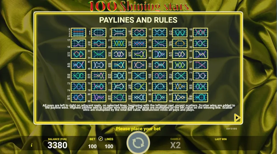 100 Shining Stars — screenshot 1