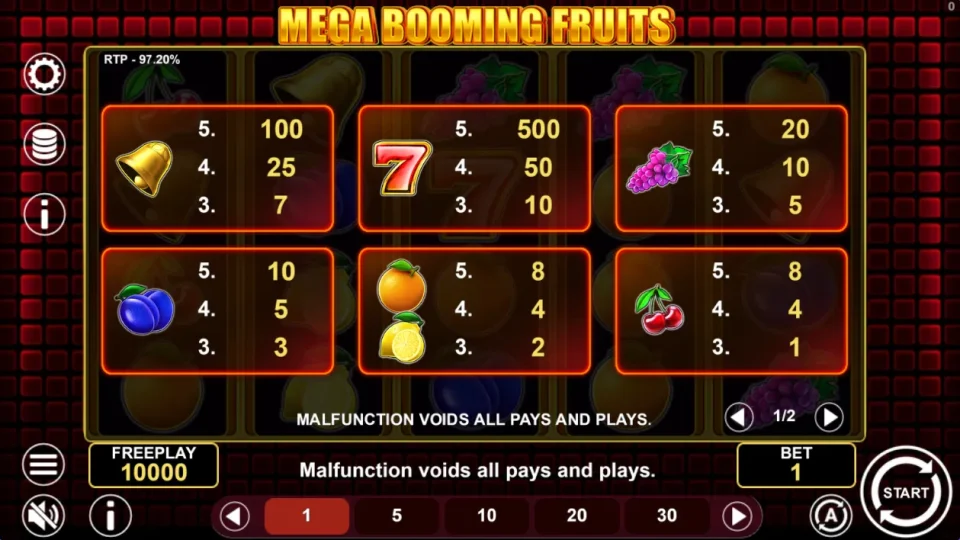 Mega Booming Fruits — screenshot 2