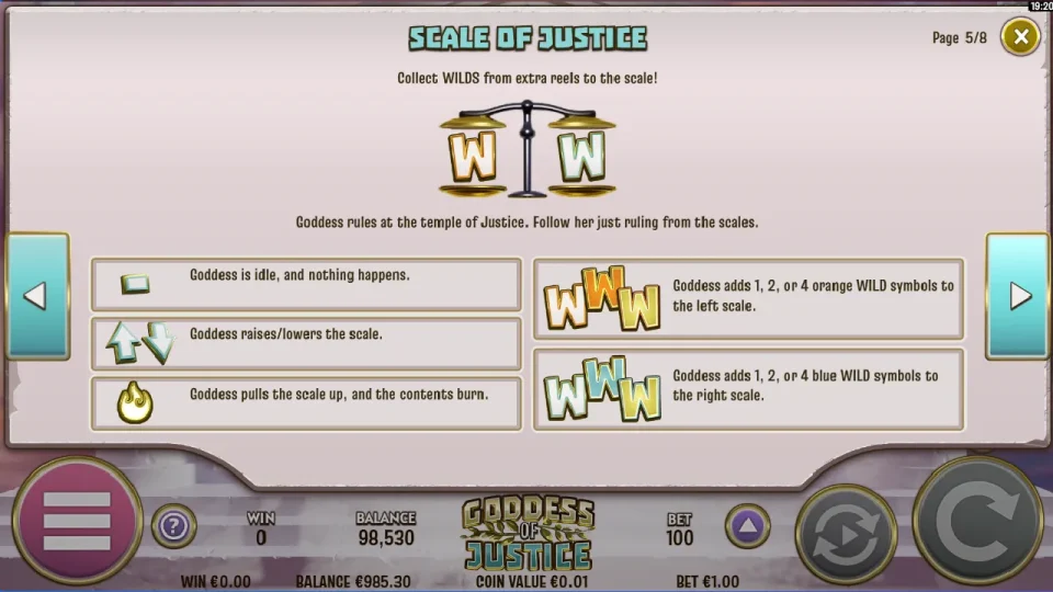 Goddess of Justice — screenshot 1