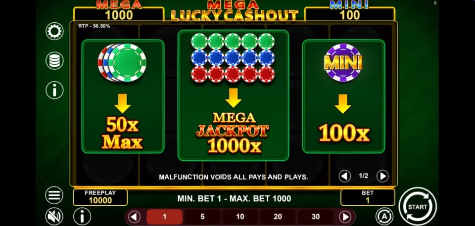 Mega Lucky Cashout — screenshot 2