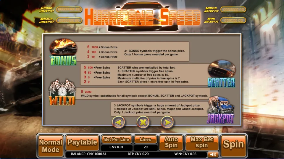 Hurricane Speed — screenshot 1