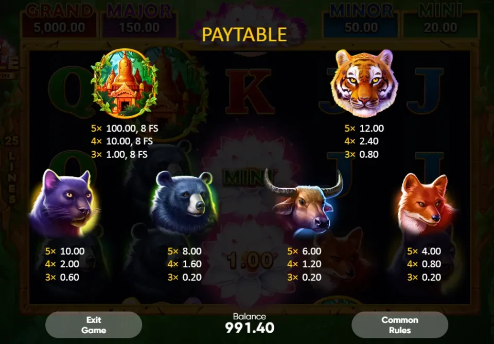 Tiger Jungle Hold and Win — screenshot 3