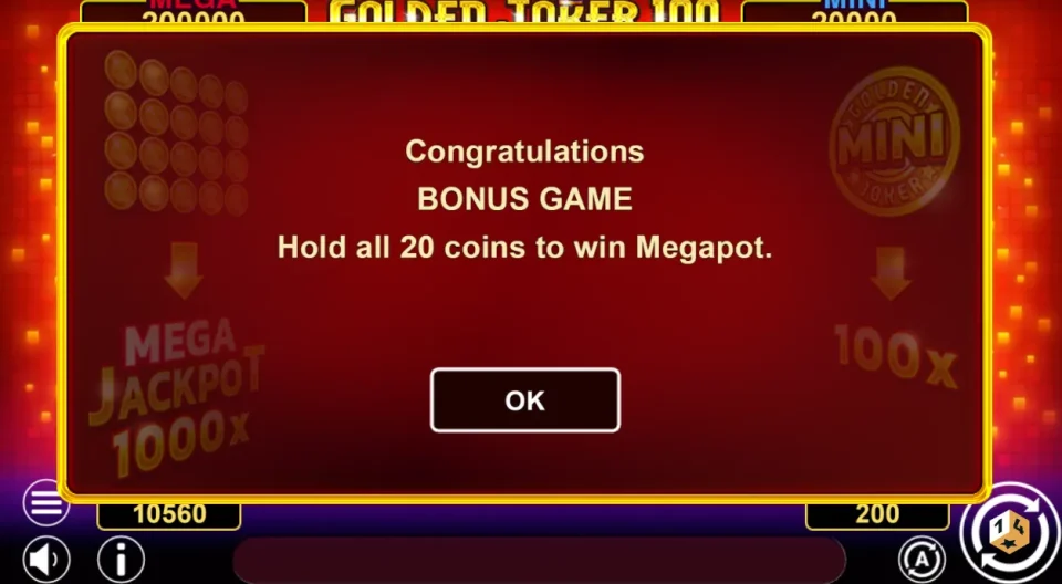 Golden Joker 100 Hold and Win — screenshot 4