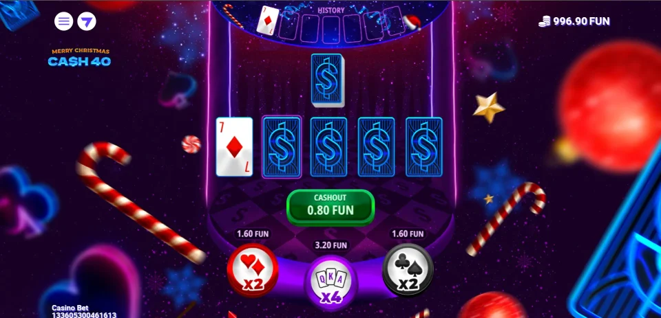 Cash 40 Christmas — screenshot 2