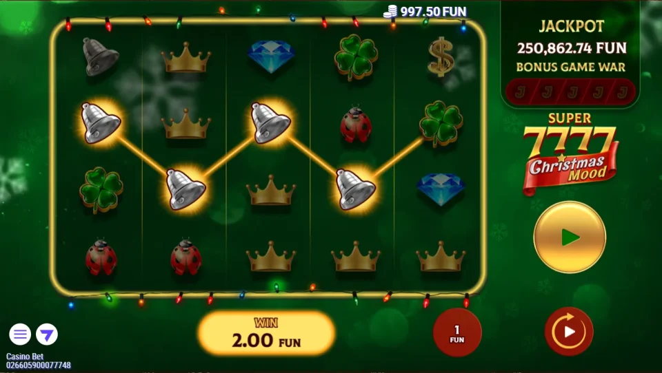 Super 7777 Christmas — screenshot 1