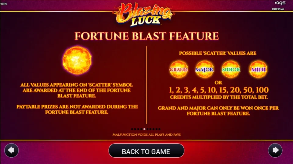 Blazing Luck — screenshot 1