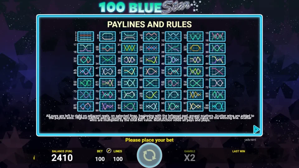 100 Blue Star — screenshot 4