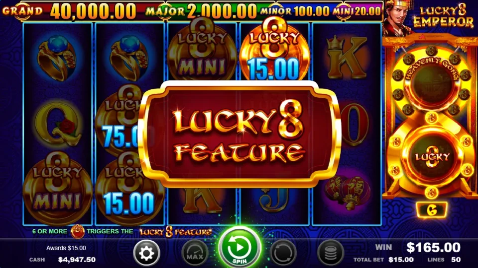 Lucky 8 Emperor — screenshot 1