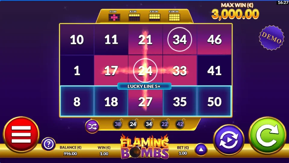 Flaming Bombs — screenshot 2