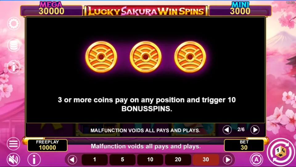 Lucky Sakura Win Spins — screenshot 3