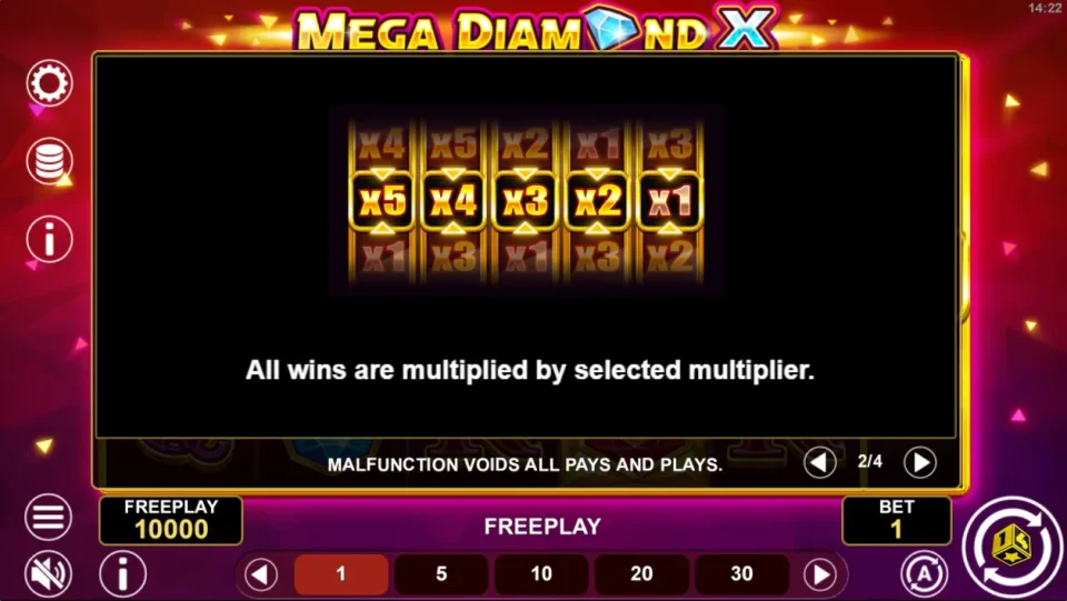 Mega Diamond X — screenshot 3