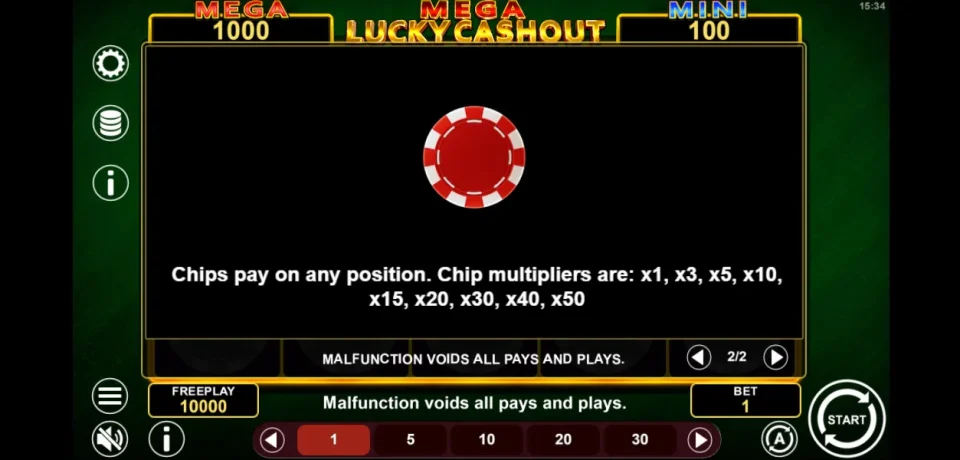 Mega Lucky Cashout — screenshot 3