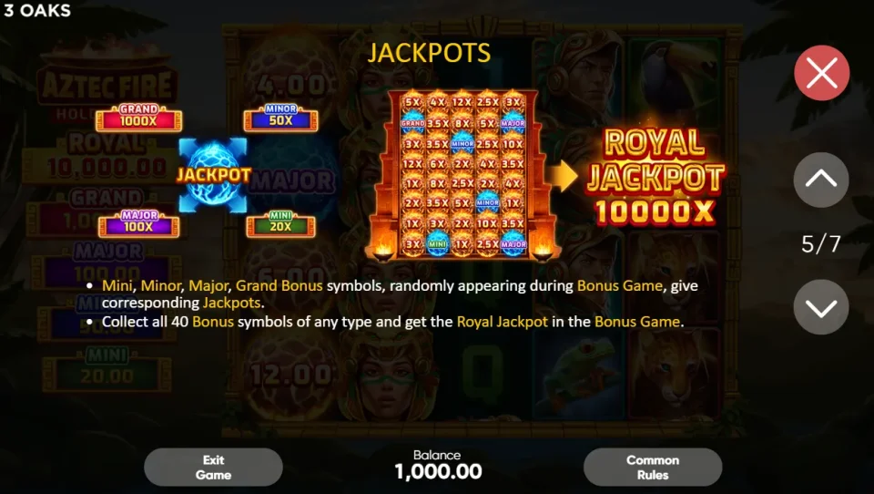 Aztec Fire: Hold and Win — screenshot 4