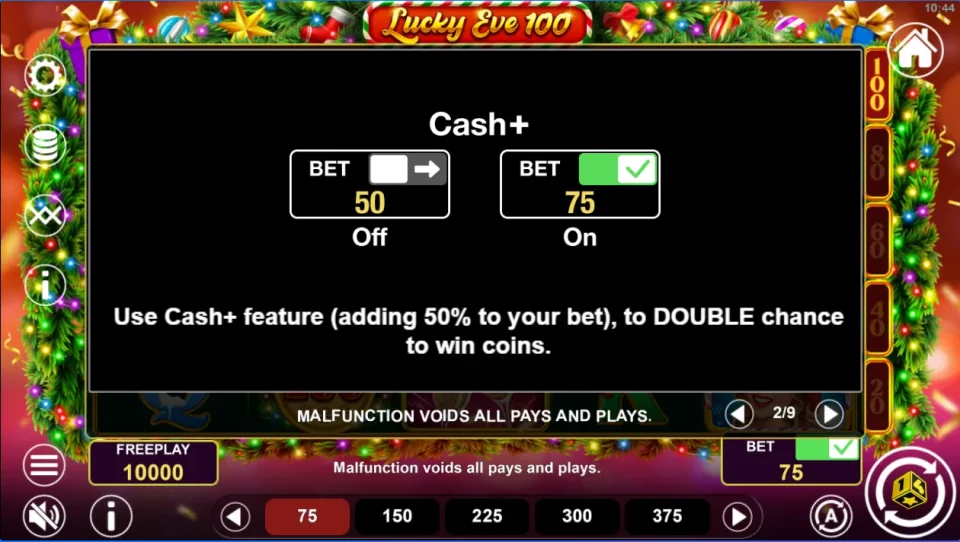Lucky Eve 100 — screenshot 4