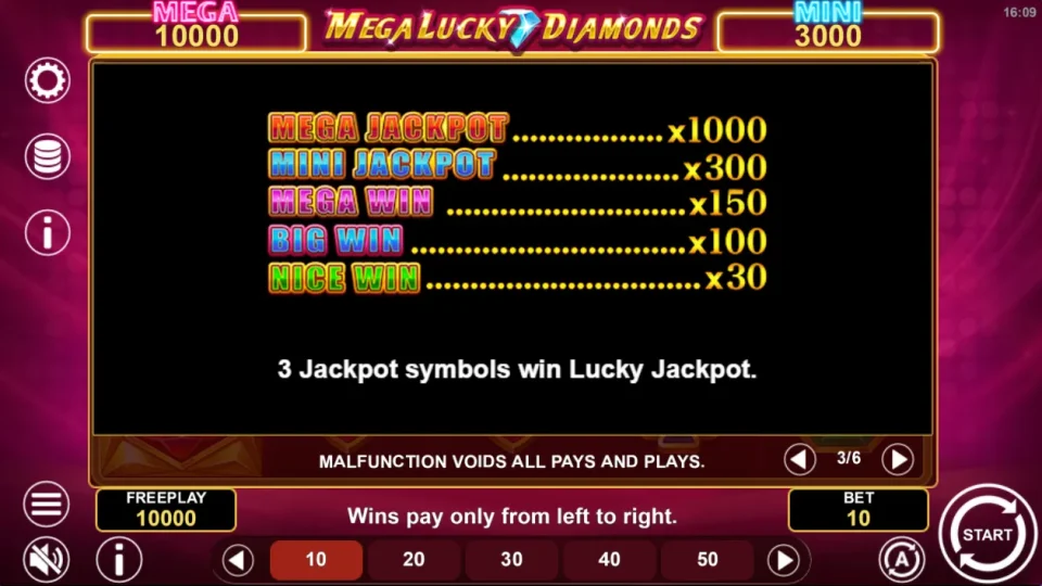 Mega Lucky Diamonds — screenshot 4