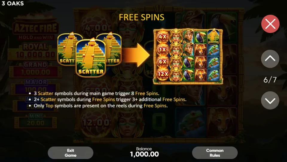 Aztec Fire: Hold and Win — screenshot 5