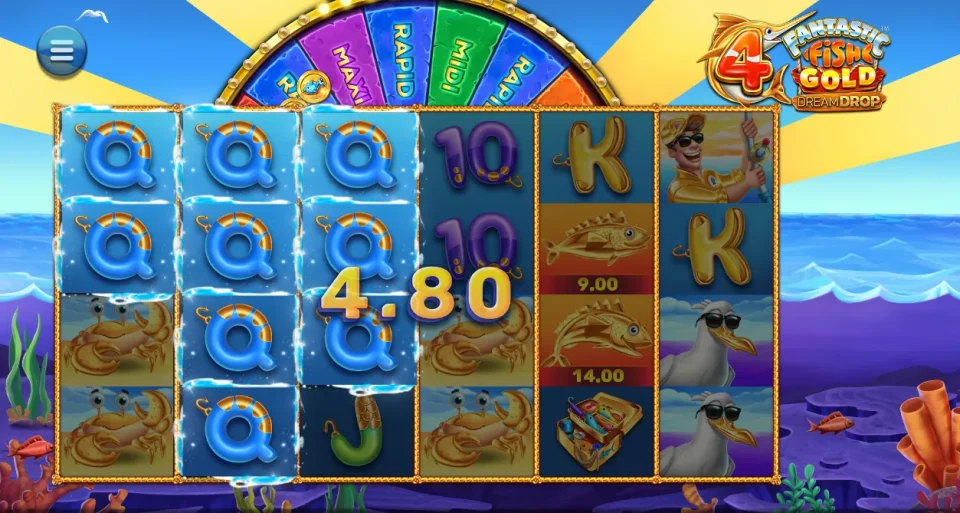 4 Fantastic Fish Gold Dream Drop — screenshot 2