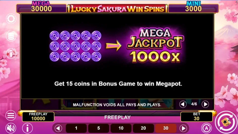 Lucky Sakura Win Spins — screenshot 5