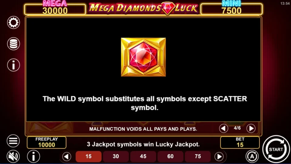Mega Diamonds Luck — screenshot 5