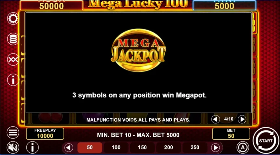 Mega Lucky 100 — screenshot 6