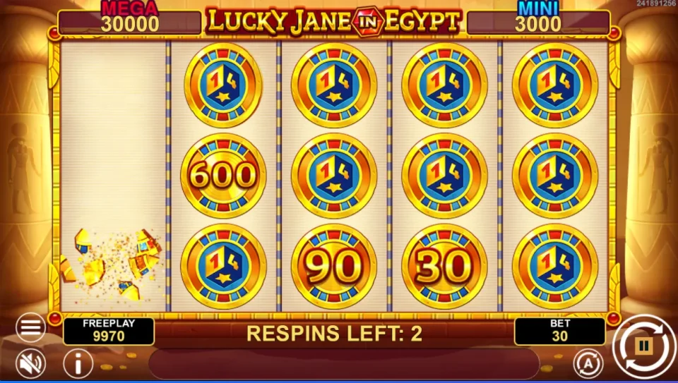 Lucky Jane in Egypt Hold & Win — screenshot 6