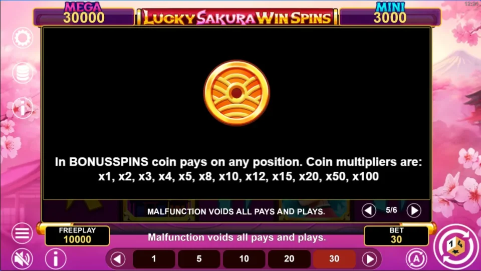 Lucky Sakura Win Spins — screenshot 6