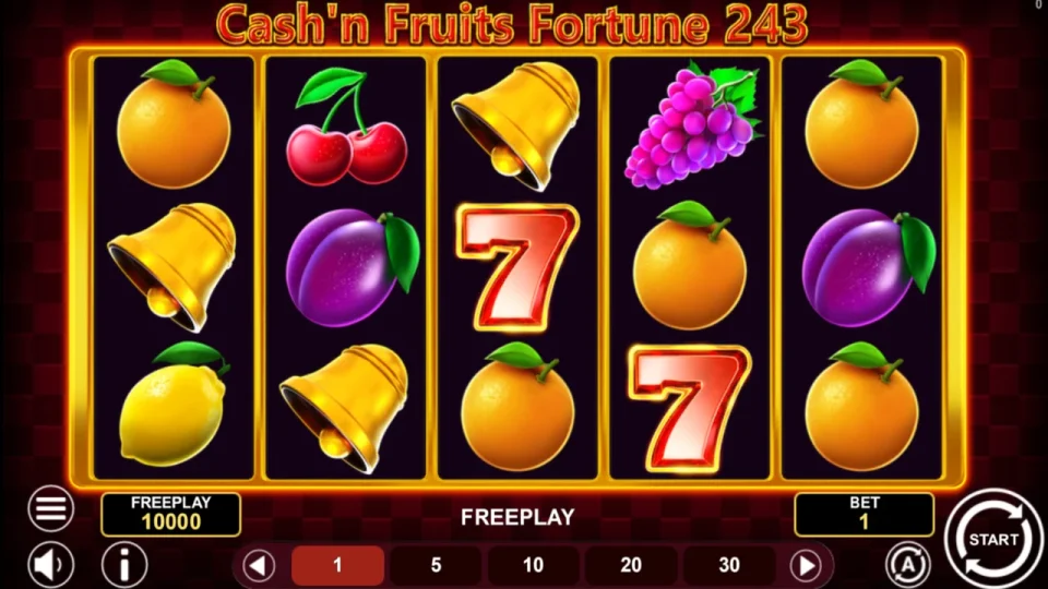 Cash’n Fruits Fortune 243 — screenshot 1