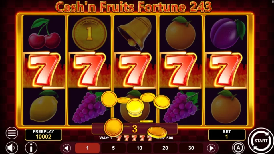Cash’n Fruits Fortune 243 — screenshot 3