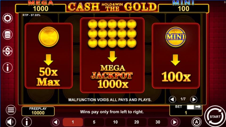 Cash The Gold Hold & Win — screenshot 4