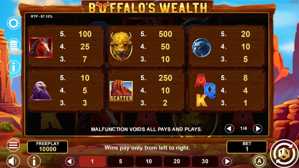 Buffalo’s Wealth — screenshot 1