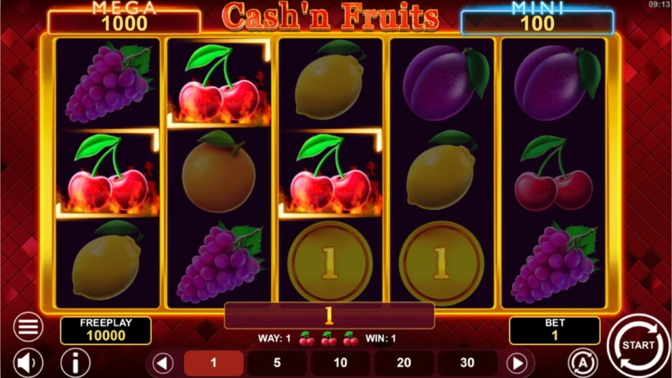 Cash’n Fruits Hold and Win — screenshot 2