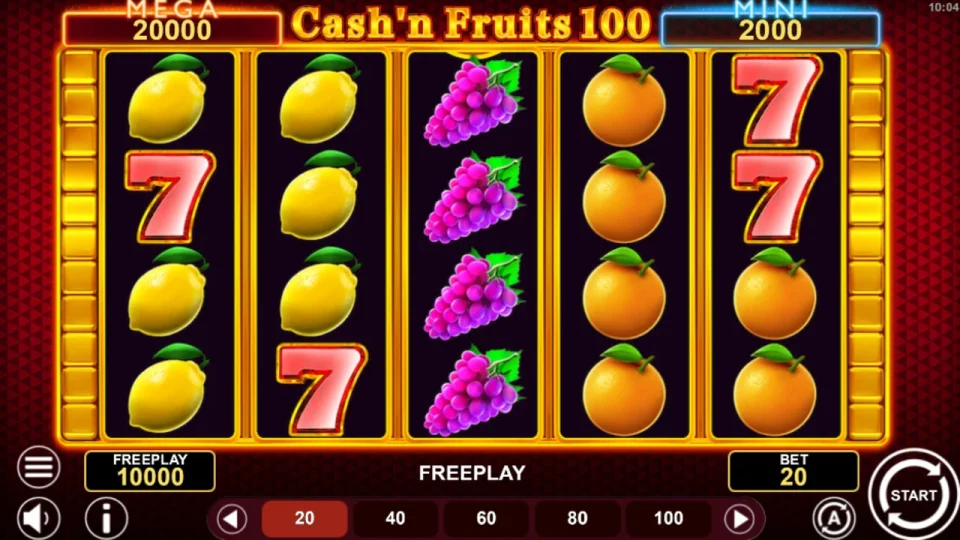 Cash’n Fruits 100 Hold & Win — screenshot 2