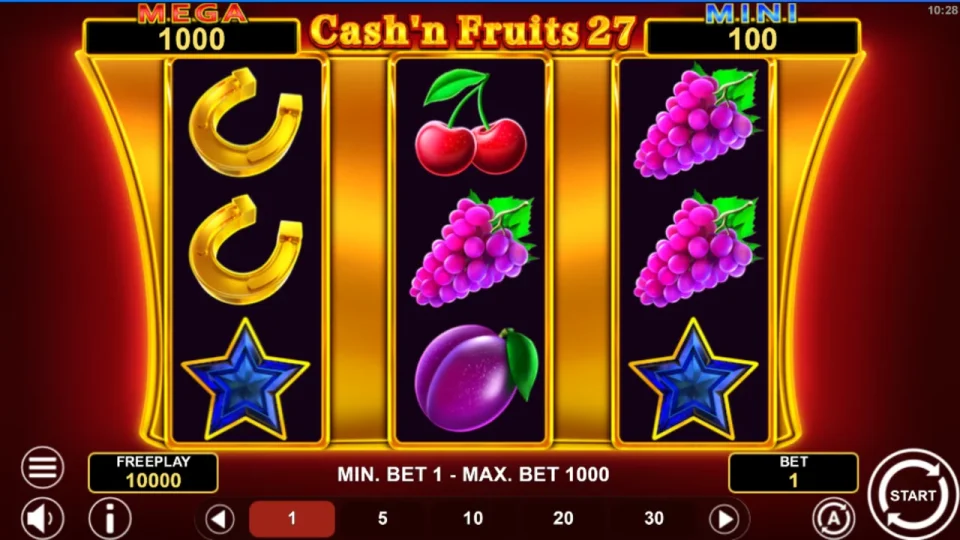 Cash’n Fruits 27 Hold And Win — screenshot 2
