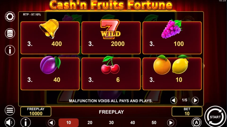 Cash’n Fruits Fortune — screenshot 2