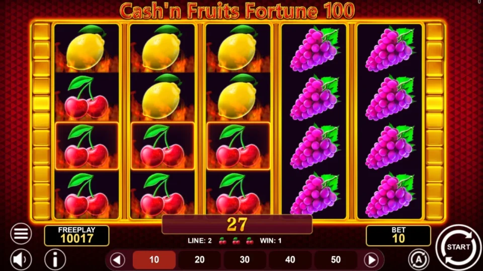 Cash’n Fruits Fortune 100 — screenshot 2