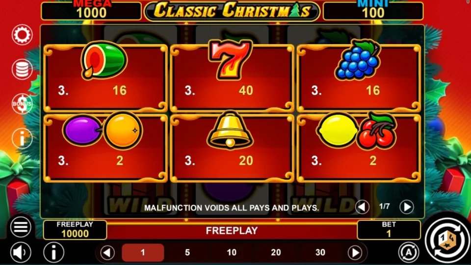 Classic Christmas Hold & Win — screenshot 5