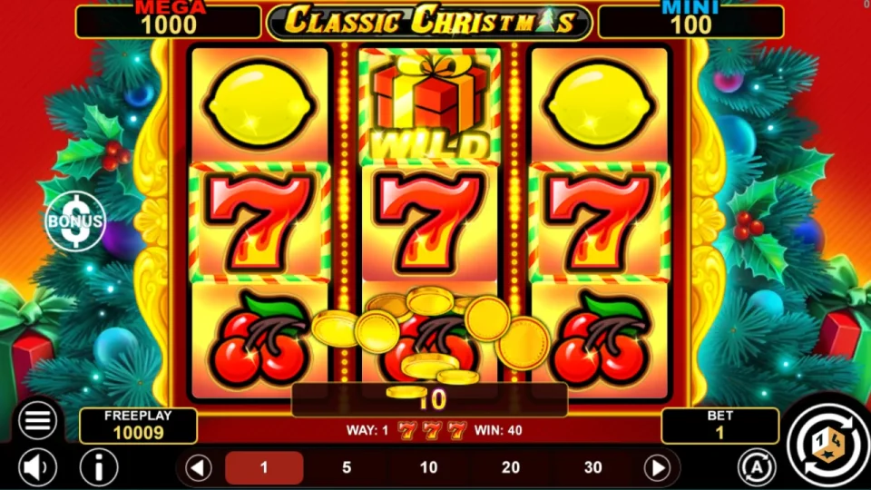 Classic Christmas Hold & Win — screenshot 2