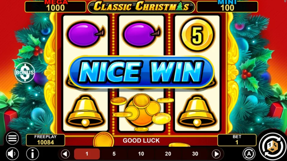 Classic Christmas Hold & Win — screenshot 3