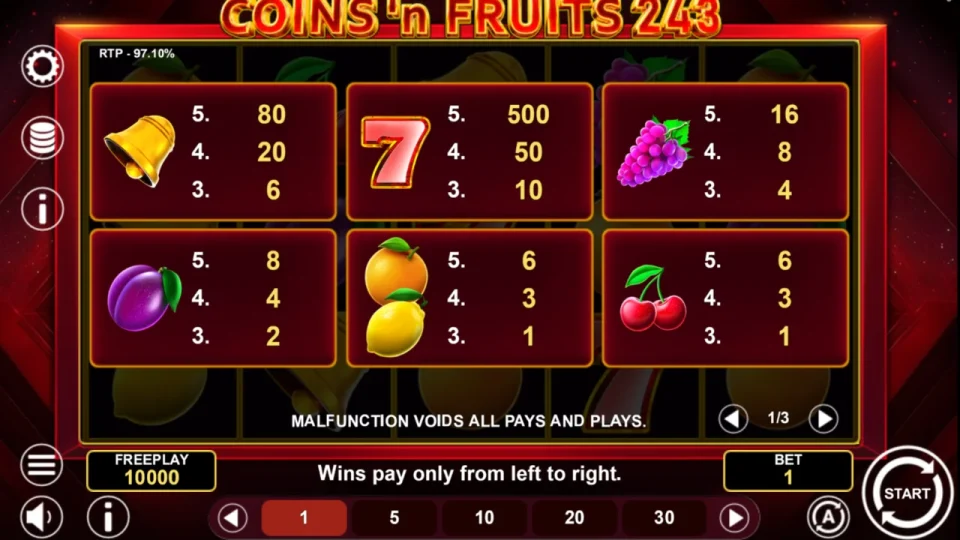 Coins and Fruits 243 — screenshot 2