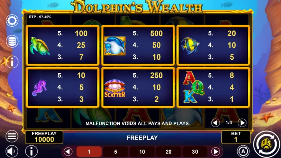 Dolphin’s Wealth — screenshot 1
