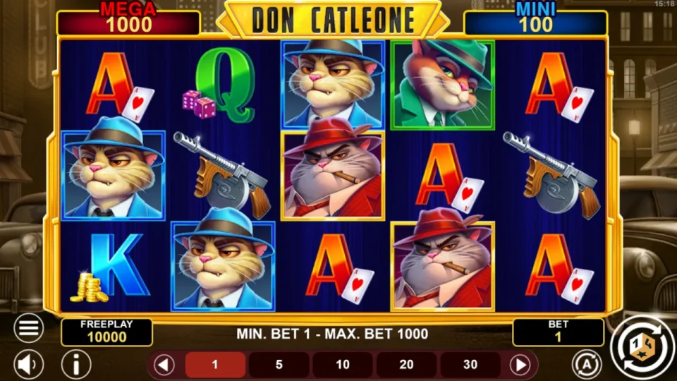 Don Catleone Hold & Win — screenshot 2