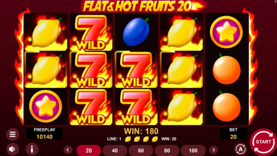 Flat & Hot Fruits 20 — screenshot 1