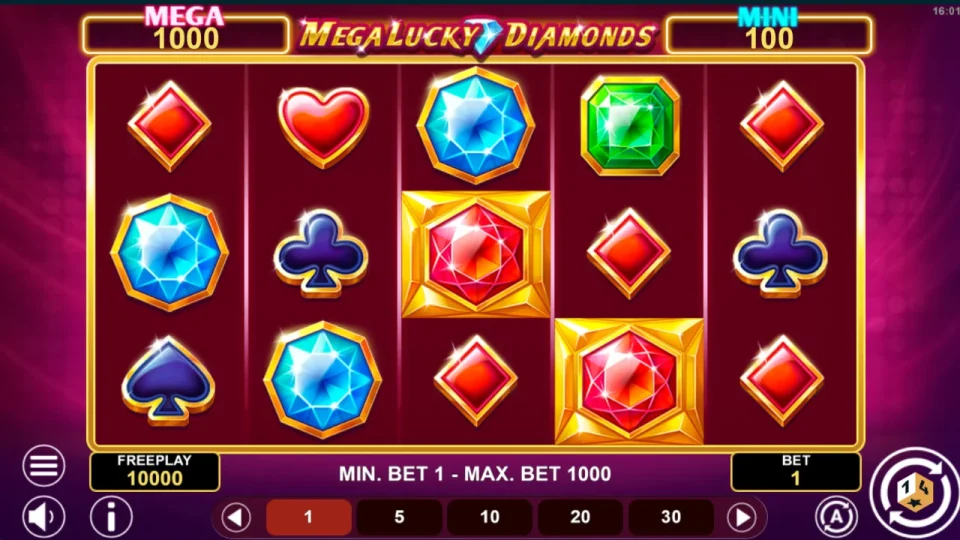 Mega Lucky Diamonds Hold & Win — screenshot 3