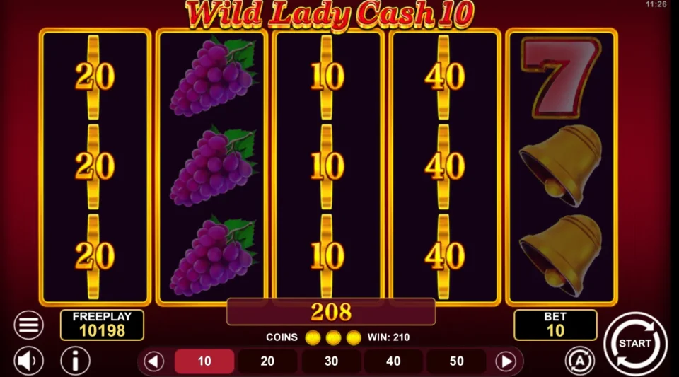 Wild Lady Cash 10 — screenshot 1