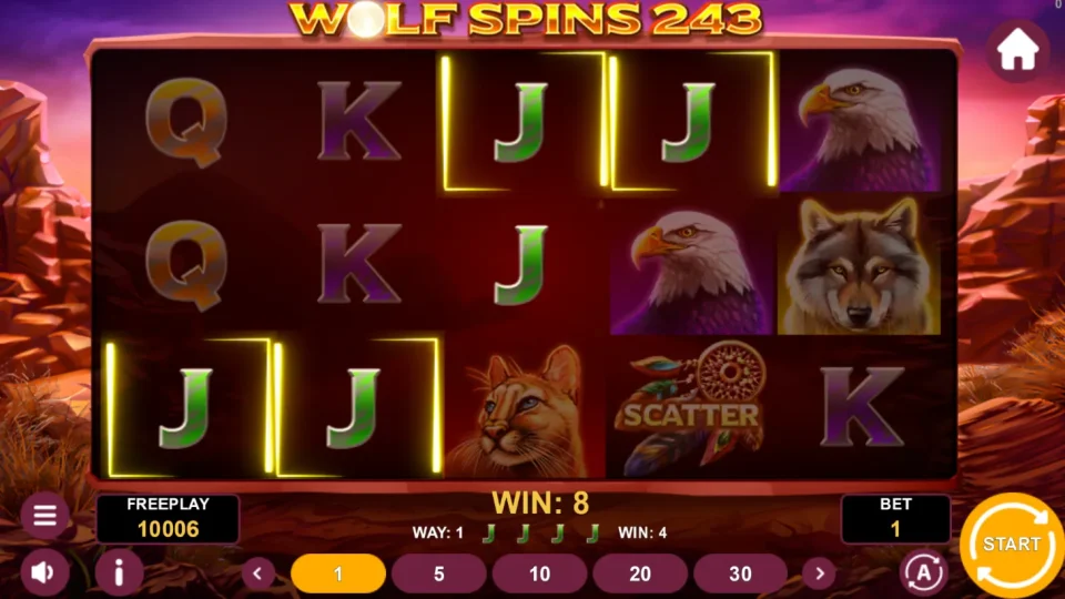 Wolf Spins 243 — screenshot 5