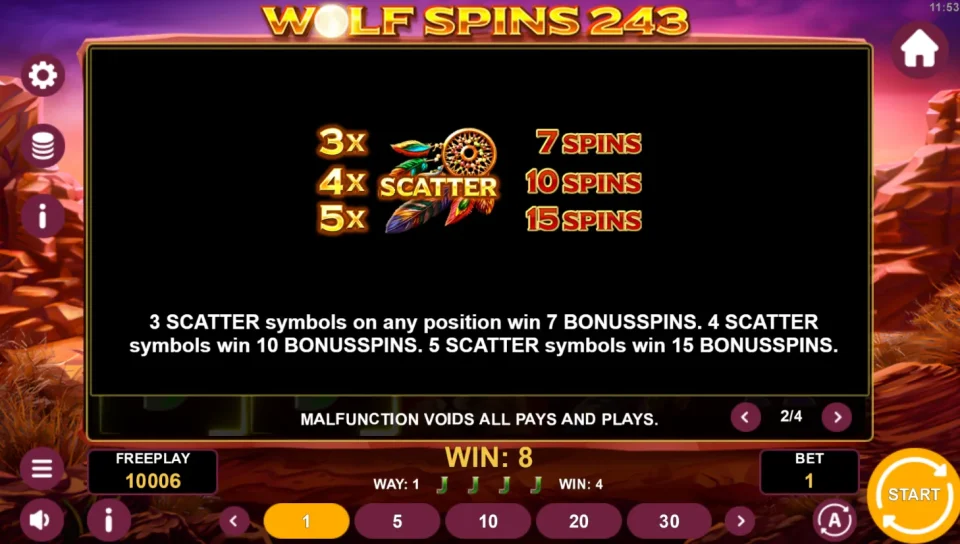 Wolf Spins 243 — screenshot 2