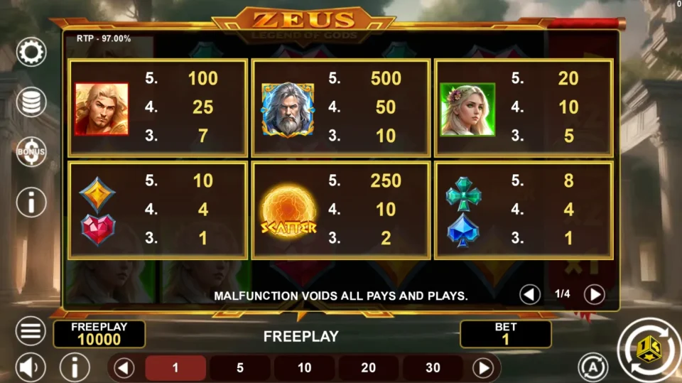 Zeus Legend of Gods — screenshot 4