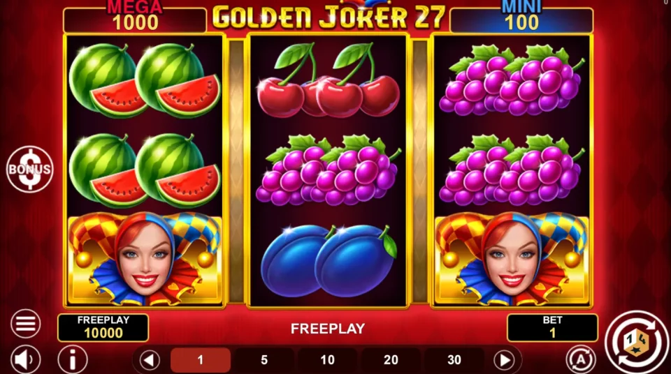 Golden Joker 27 Hold & Win — screenshot 1
